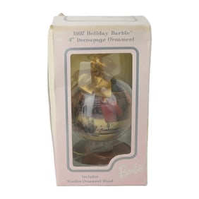 Christmas Barbie Ornament 1997