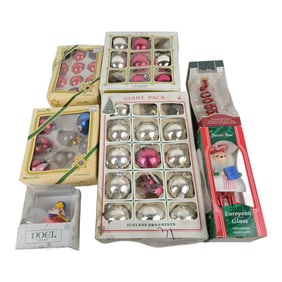 Vintage Glass Ornaments
