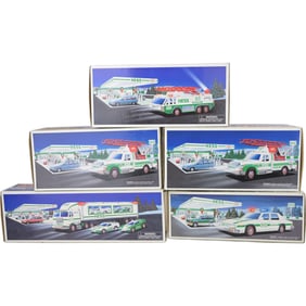Hess Christmas Trucks (Lot of 5)