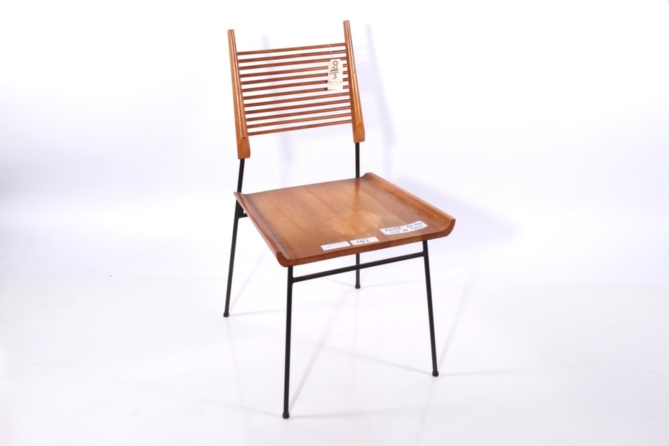 Paul McCobb Chair: 18.5" wide (seat) x 34" high x 17.5