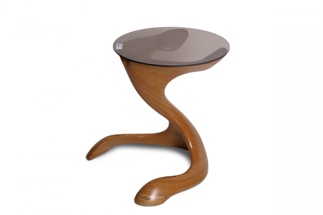 Carl Gromoll Sculptural Craft Side Table (1 of 1)