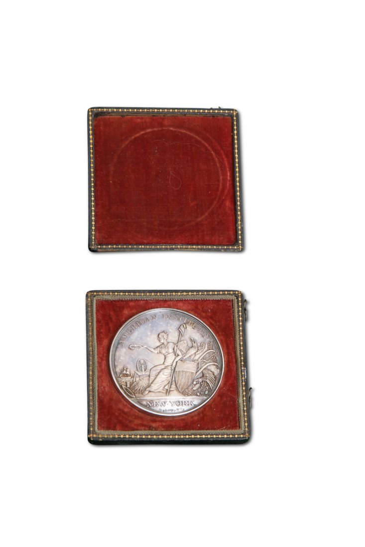 Solid Silver 1852 Award For Best Plum Cake. (1 of 2)