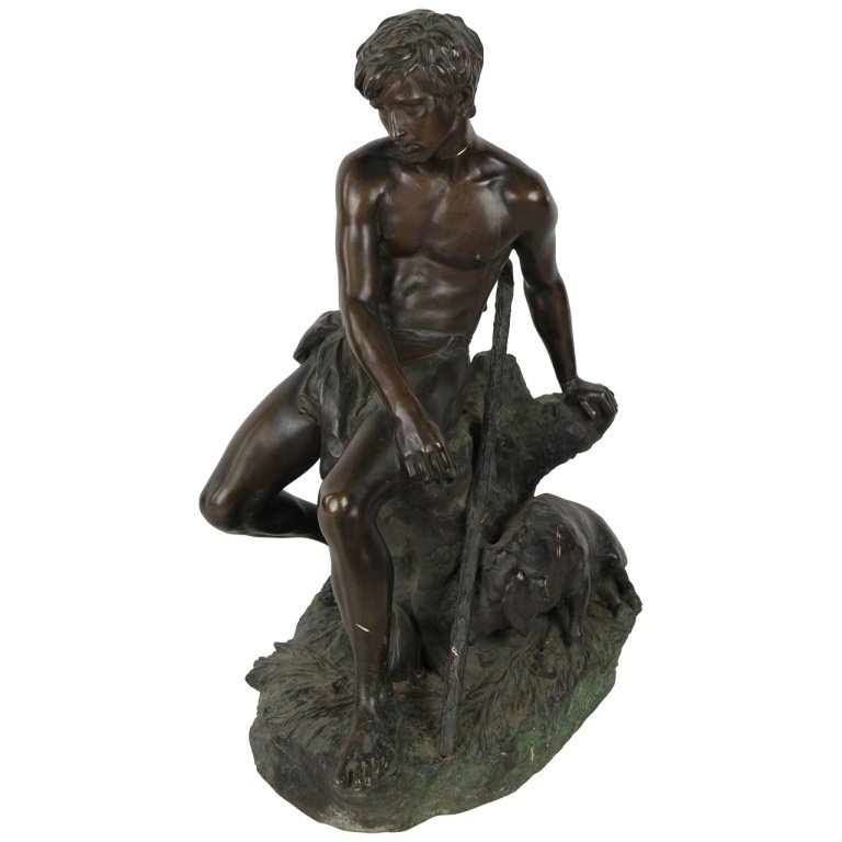Signed French Bronze Sculpture (1 of 10)