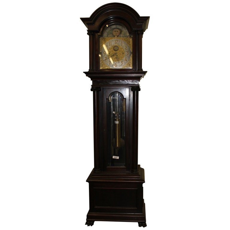 Wm Wise and Sons Grandfather Clock (1 of 10)