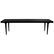 Mid Century Modern Ebony Slat Bench