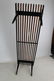 Mid Century Modern Ebony Slat Bench - 8