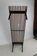 Mid Century Modern Ebony Slat Bench - 9