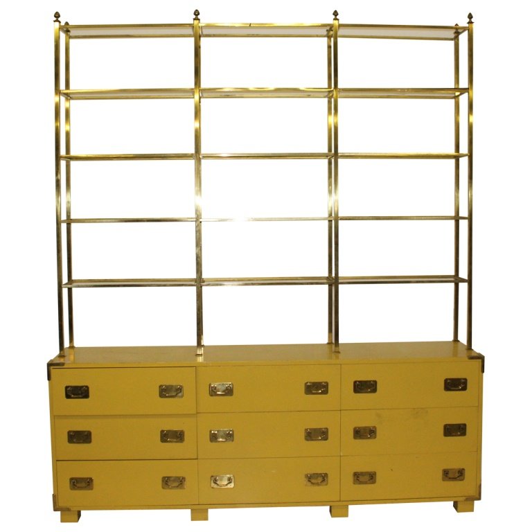 Gold Lacquered Etageres (1 of 8)