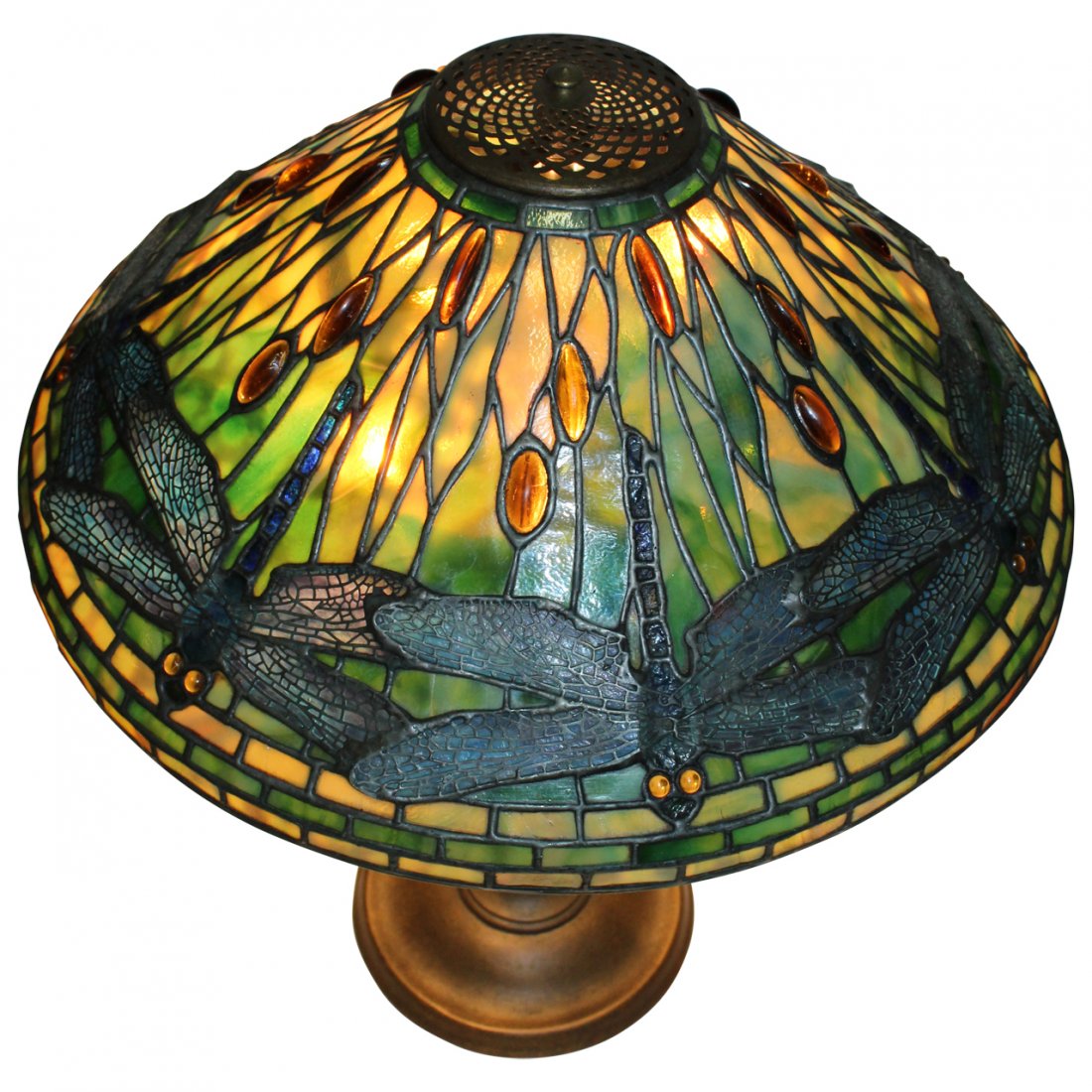 Tiffany Studios Dragonfly Lamp (1 of 8)