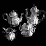 French Sterling 1850's Tea Set "950" Paris Tea Set First Image