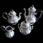 French Sterling 1850's Tea Set "950" Paris Tea Set (1 of 1)
