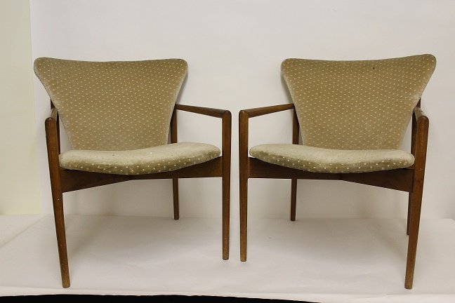 60's Danish Modern Chairs - 2 Pieces (1 of 2)