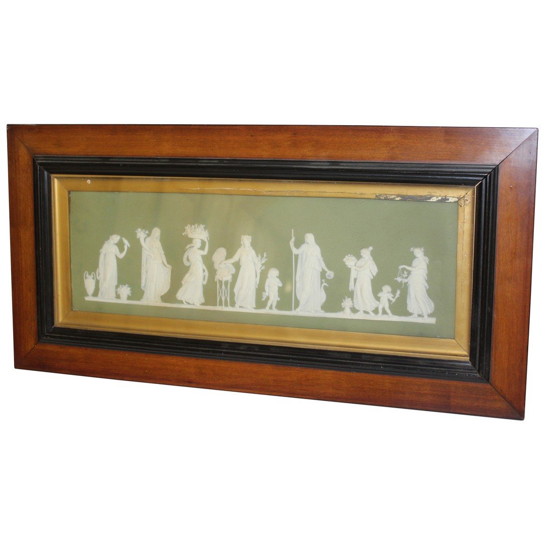 Early Wedgewood Jasperware Porcelain Plaque (1 of 1)