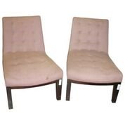 Pair of Slipper Chairs by Edward Wormley for Dunbar (1 of 3)