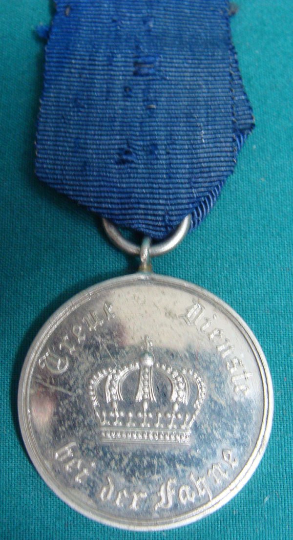 Prussian 9 years military service medal: Prussian 9 years service medal