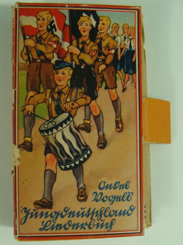 WII German Cartoon Candy Box: WII German Cartoon Candy Box. Made by "Harwig & Vogel".