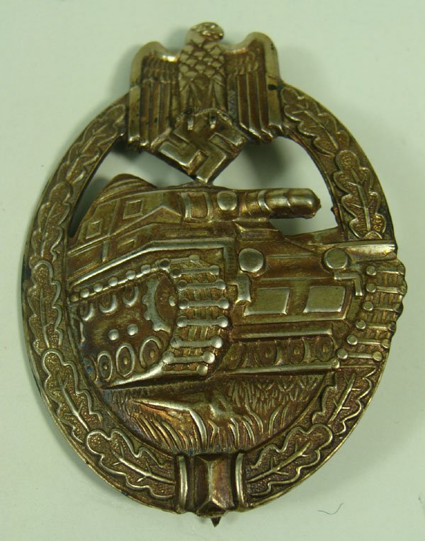 WWII German Panzer Badge: WWII German Panzer Badge.