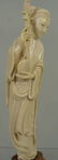 167: Chinese Carved Ivory Figure of a Woman - 2