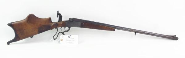 EMIL L. NORDHEIM SCHUETZEN RIFLE: MFR - EMIL L. NORDHEIM MODEL - SCHUETZEN SERIAL - NVSN ACTION - FALLING BLOCK CALIBER/GAUGE - 8.15MM X 46R ZELLA-MEHLIS - OCATGINAL 28.5" BARREL - DOUBLE SET TRIGGERS - REAR DIOPTER SIGHT Manufacturer