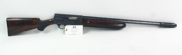 REMINGTON 12 GA. SHOTGUN: MFR - REMINGTON MODEL - SPORTSMAN SERIAL - 763166 ACTION - SEMI AUTOMATIC SHOTGUN CALIBER/GAUGE - 12 GA. F GRADE - HEAVY ENGRAVING - LYMAN CHOKE - 26" VENT RIB BARREL Manufacturer: REMINGTON Model: SP