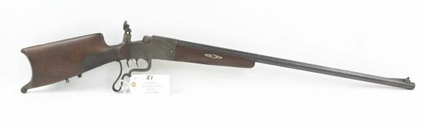 SYST-AYDT SCHUETZEN RIFLE: MFR - SYST-AYDT MODEL - SCHUETZEN SERIAL - 336532 ACTION - FALLING BLOCK CALIBER/GAUGE - 8.15MM X 46R BAN - 32" OCTAGINAL BARREL - REAR DIOPTER SIGHT - DOUBLE SET TRIGGERS Manufacturer: SYST-AYDT Mode