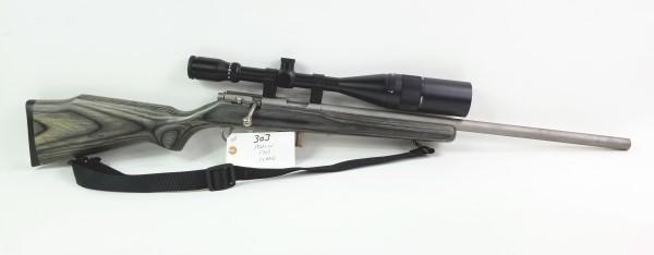 MARLIN .17 HMR RIFLE: MFR - MARLIN MODEL - 17VS SERIAL - 98679471 ACTION - BOLT ACTION RIFLE CALIBER/GAUGE - .17 HMR SWIFT 6-24X50 SCOPE - LAMINATED STOCK - 1 MAGAZINE - SLING Manufacturer: MARLIN Model: 17VS Serial #: 986