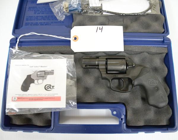 COLT REVOLVER38 SPC: COBRA 2" Barrel, Steel Frame, Fiber...