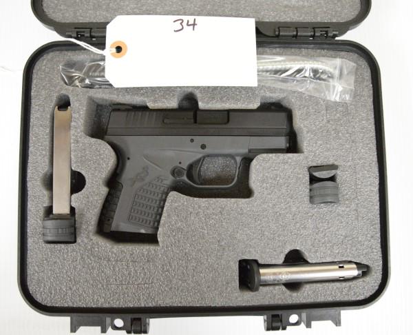 SPRINGFIELD ARMORY PISTOL 9MM: XDS GRAY 3.3" Barrel, Tactical Gray, 2...