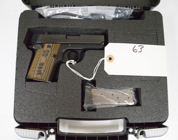 SIG SAUER PISTOL 9MM: P938 SELECT 3" barrel, select, blk, sao, siglite, 2 mags