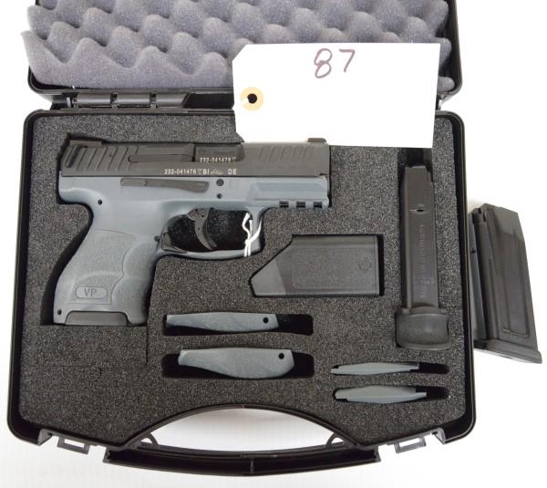 HECKLER & KOCH - H&K PISTOL 9MM: VP9SK GREY, NIGHTSIGHTS 3-10 round magazines