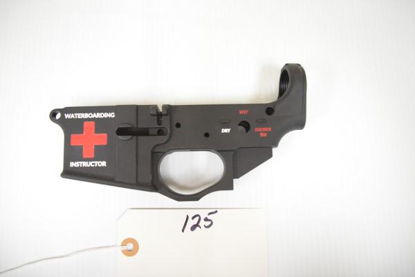 SPIKES TACTICAL, LLC RECEIVER223/5.67: ST15 WATERBOARDING Stripped Lower, Color Filled