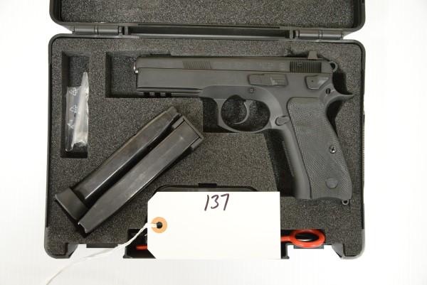 CZ / CZ-USA PISTOL 9MM: 75 SP-01 4.6" Barrel, 2 Mags, Decocker
