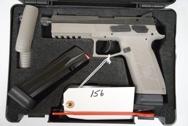 CZ / CZ-USA PISTOL 9MM: P-09 SUPPRESSOR READY supressor ready, urban gray, 2-19 round mags