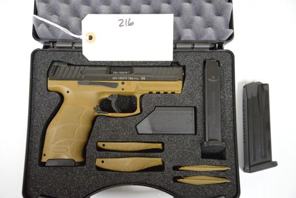 HECKLER & KOCH - H&K PISTOL 9MM: VP9 LE FDE pi, 3-15 round mags, nite sights, fde