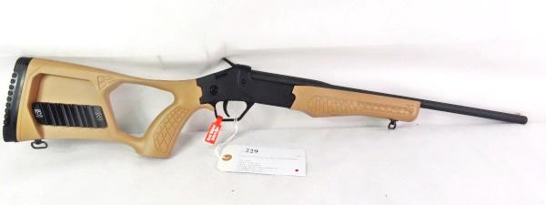 ROSSI TUFFY TAN 410 GA. SINGLE SHOT SHOTGUN: 18 1/2" BARREL - NEW IN BOX