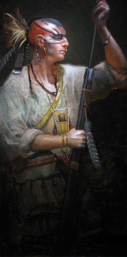 Jeff Legg: Name: Jeff Legg Title: Half Blood Medium: oil on board First Dimension: 30" Second Dimension: 15"