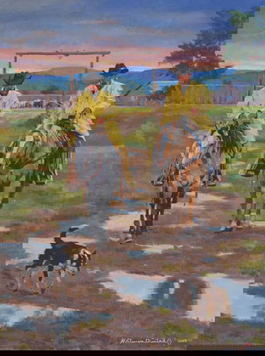 H. Steven Oiestad - "Soggy Sunrise" (1 of 1)