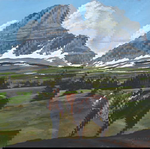 Dennis Ziemienski - "The Trail at Logan Pass" (1 of 1)