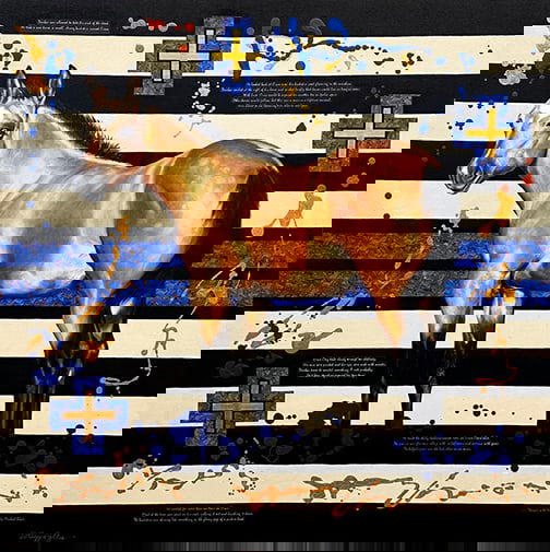 Liz Chappie-Zoller - "The Cisco Kid": mixed media Click on Auction Details for buyer's premium info and other terms and conditions.