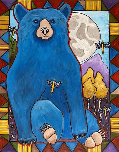 DG House - "Of Hopes and Dreams": mixed media Click on Auction Details for buyer's premium info and other terms and conditions.