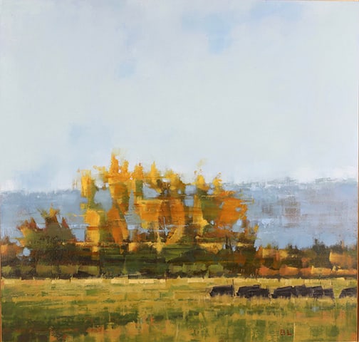 Blake Luther - "October Pending": oil Click on Auction Details for buyer's premium info and other terms and conditions.