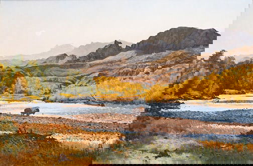 Don Dernovich - "Alone with Shoshone Gold": oil Click on Auction Details for buyer's premium info and other terms and conditions.