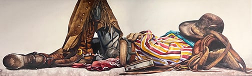 Stephen Boren - "Resting Easy": watercolor Click on Auction Details for buyer's premium info and other terms and conditions.