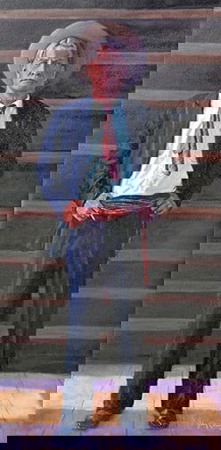 John C. Gawne - "Charlie Russell, The Cowboy Artist" (1 of 2)