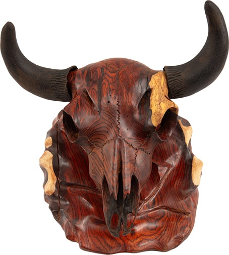 Tom Dean - "Spirit of the Plains": exotic wood Click on Auction Details for buyer's premium info and other terms and conditions.