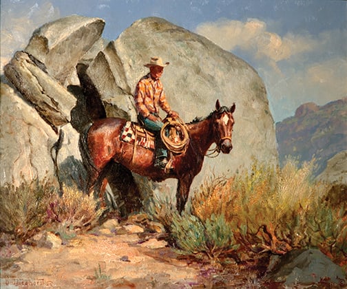 Olaf Carl Wieghorst (1899-1988) - "Cowhand (1961)" (1 of 1)