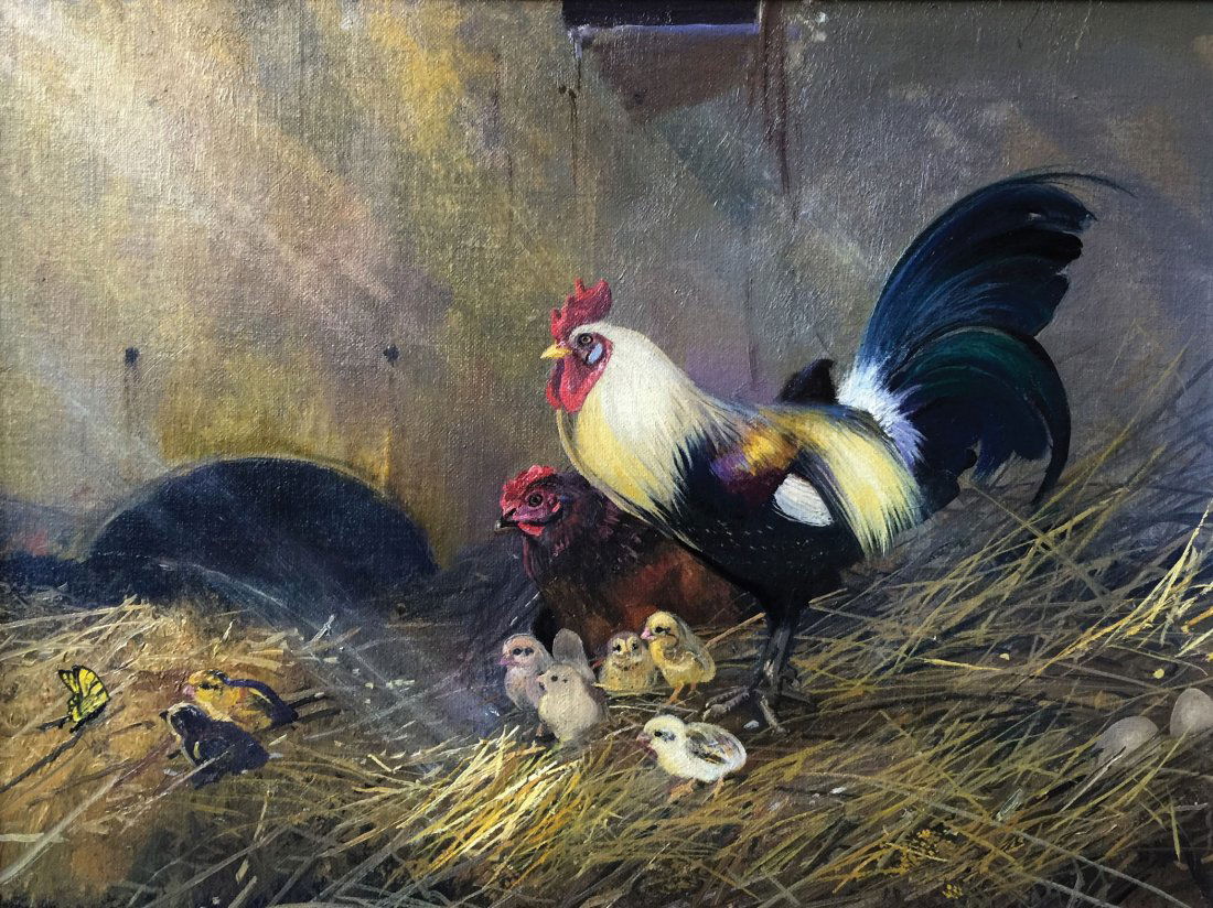 Morning Light: Painting by Michael Coleman, oil, 18 x 24 inches