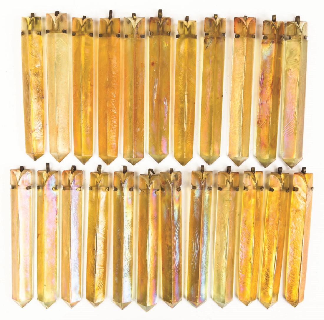 Twenty-Three Tiffany Iridescent Prisms (1 of 1)