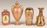 Four Hand Painted Porcelain and Enameled Cabinet Vases - 2