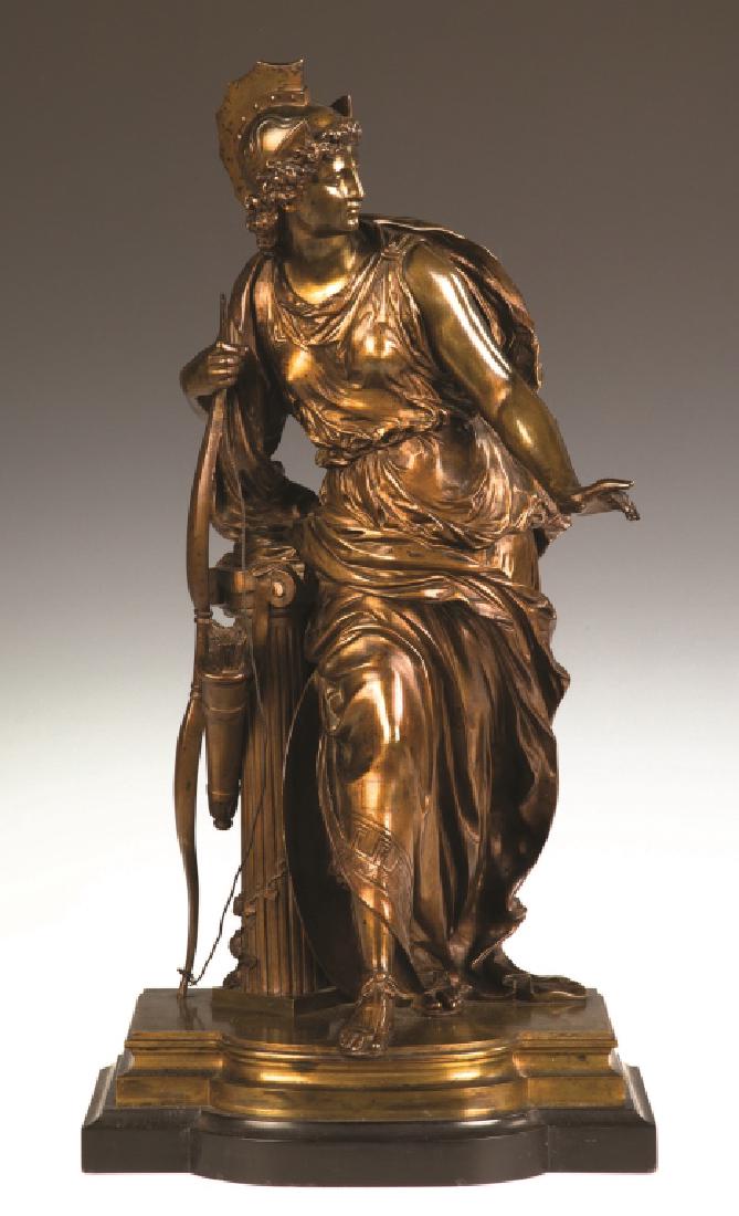 Mathurin Moreau (French, 1822-1912) "Antiope" Bronze (1 of 4)